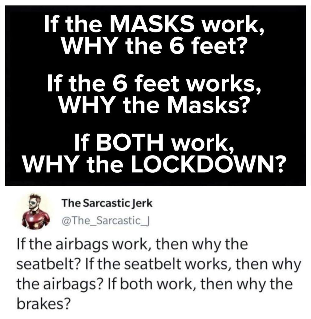 Wear a mask!